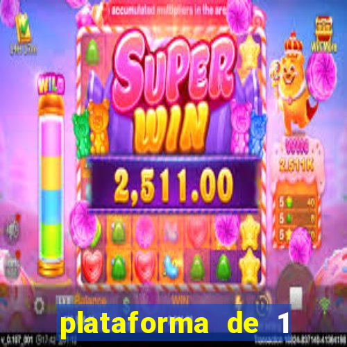 plataforma de 1 real fortune tiger